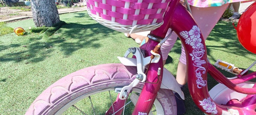 детски велосипед  колело  с кош