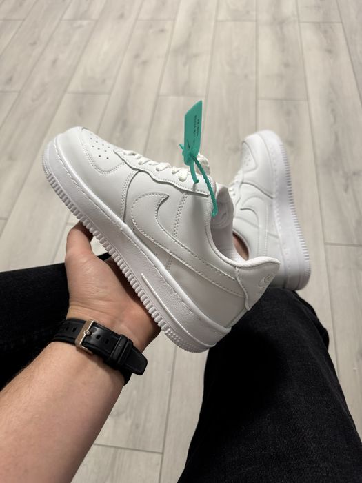 Adidasi Unisex Nike Air Force 1 Full Alb!