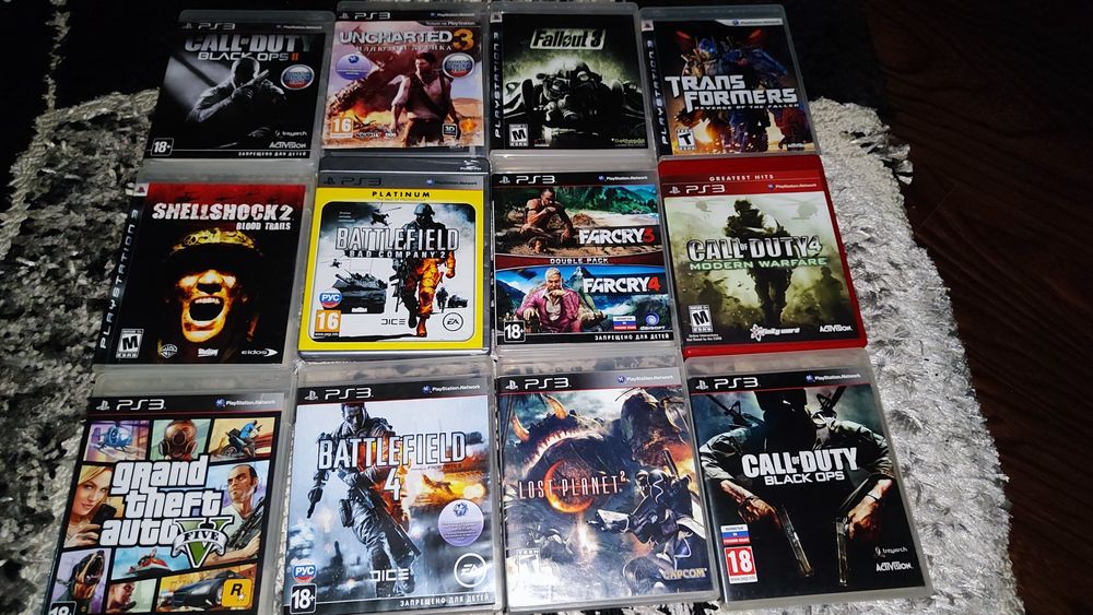 Лицензионные игры PS3 (диск)