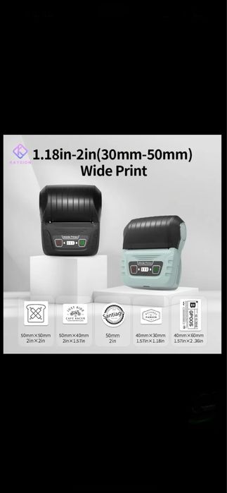 Imprimanta termica pt etichete cu lipici sau nu, NOU