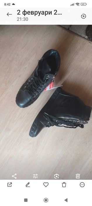 Нови дамски боти номер 39 и нови обувки номер 39
