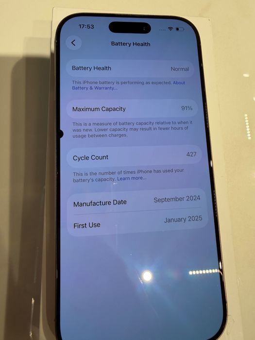iPhone 16 pro 256 GB
