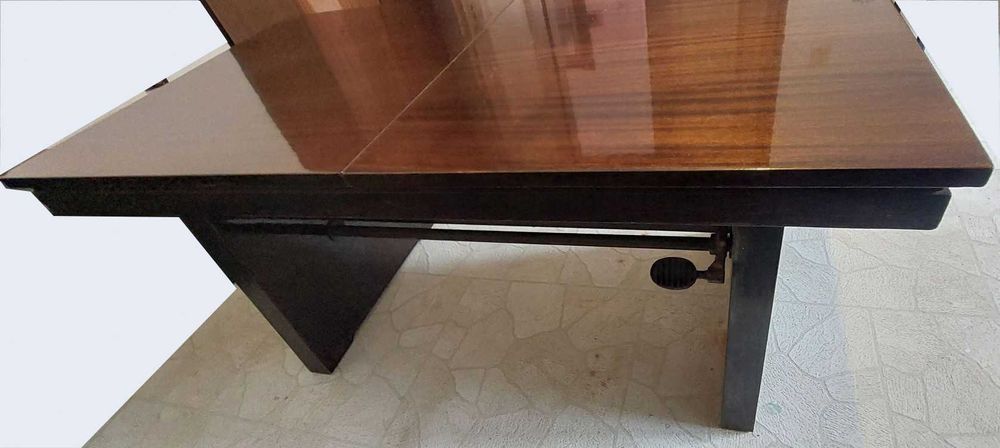 Продавам маса масив фурнир ест.орех