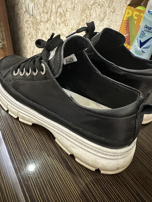 Туфли женские осень кожа