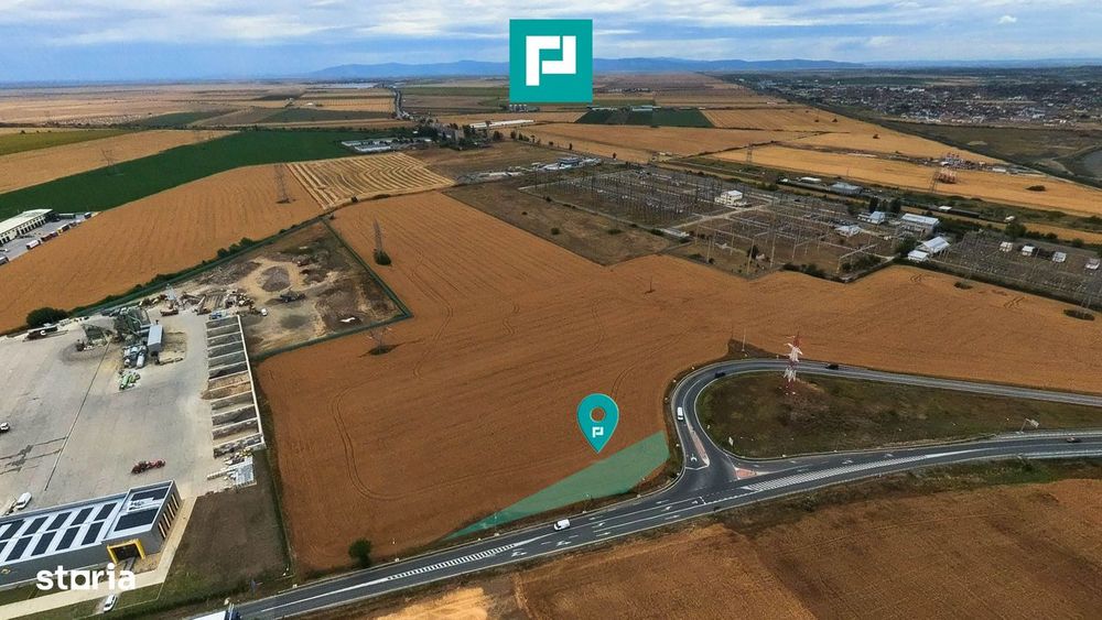 Teren strategic 7,266 mp pentru proiect BESS