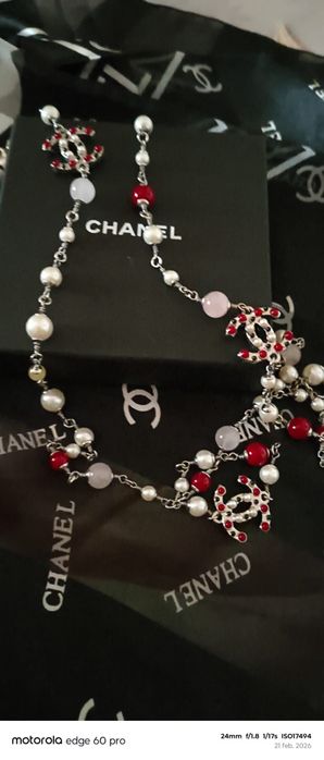 Colier Chanel superb Bacau • OLX.ro