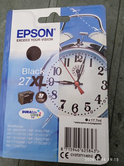 Cartuș imprimantă Epson 27 XL black