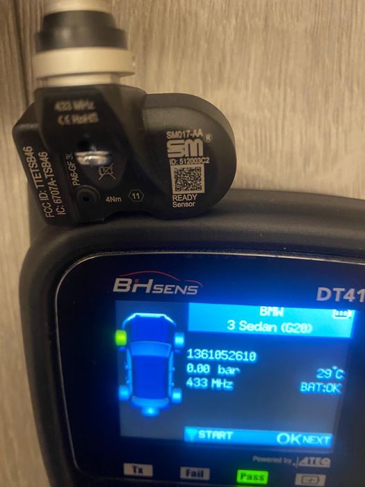 Vand senzor presiune TPMS BMW 2019- NOU 36106877937