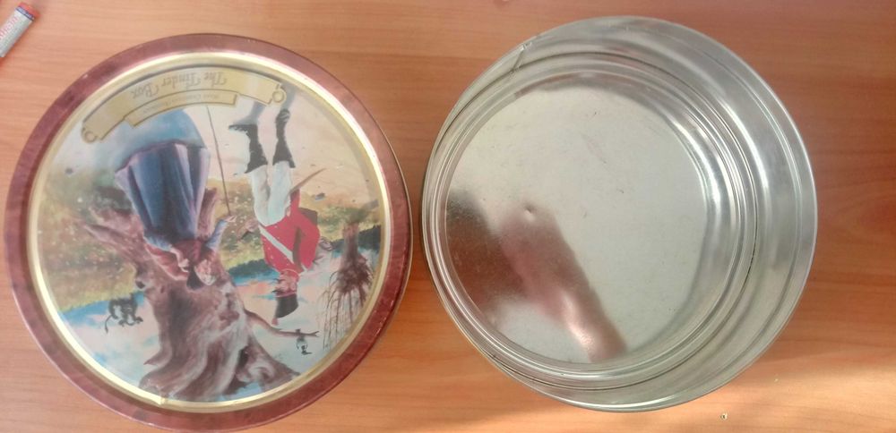 Банки жестяные. Круглые