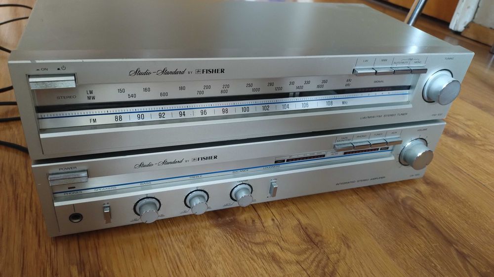 Amplificator vintage Fisher Studio Standard CA-100 si tuner FM-100