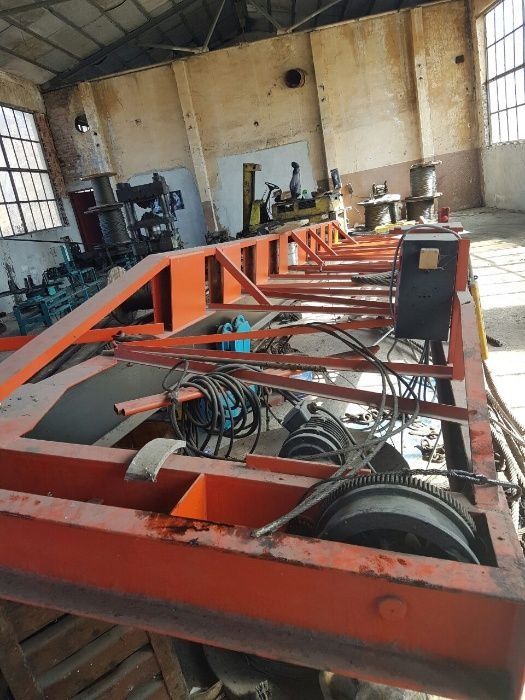 Мостов кран Лк 16.5м 5т.8t стоящ кран 20+5t. Лк=16.5м,12.5т портален