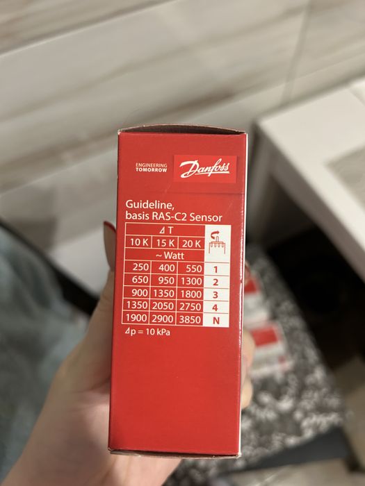Set robinet termostatic Danfoss RA-N cu presetare hidraulica