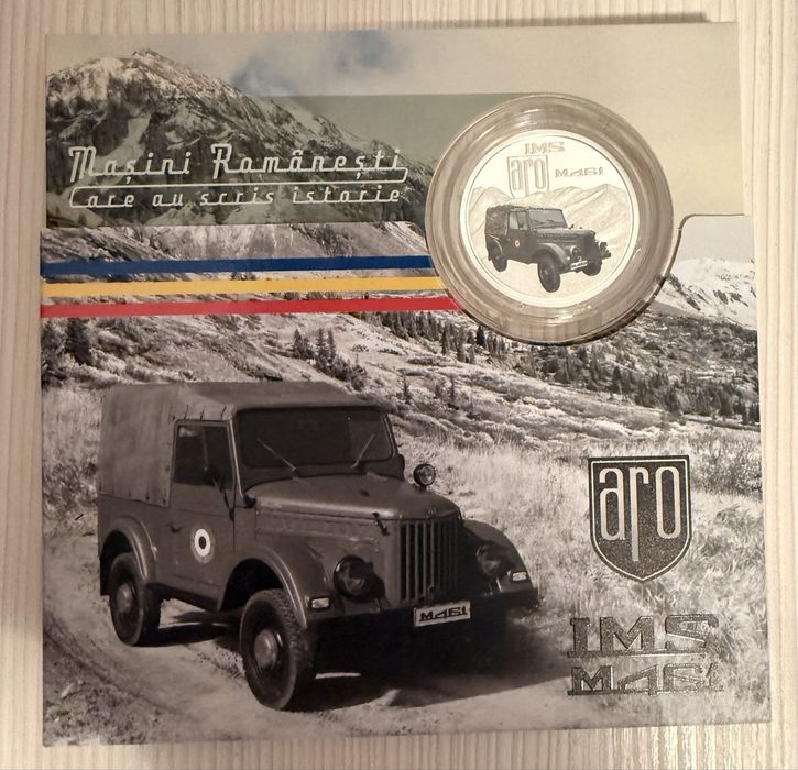 Moneda Argint proof 999% 1 oz ARO IMS 31,11/gr