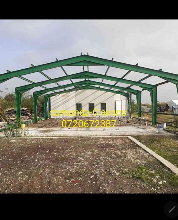 Structuri metalice pentru depozite, garaje și spații de depozitare
