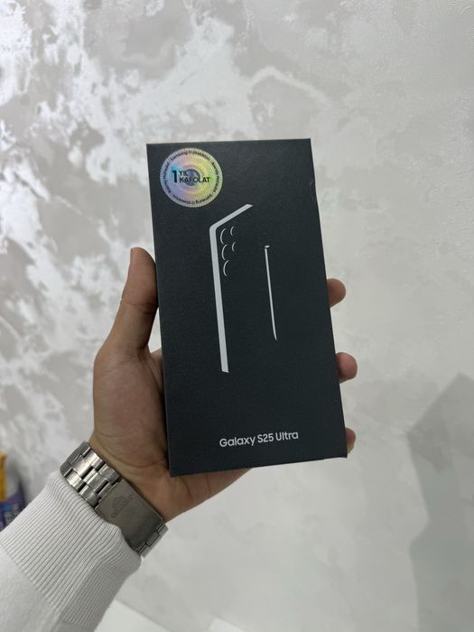 Samsung S25 ultra 12/256gb silverblue yilli garantiya