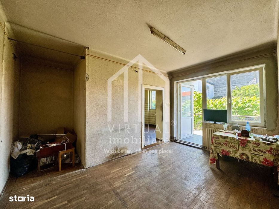 Apartament la casa, 3 camere + pivnita si magazie (45mp), Piata Cibin — fotografia 1