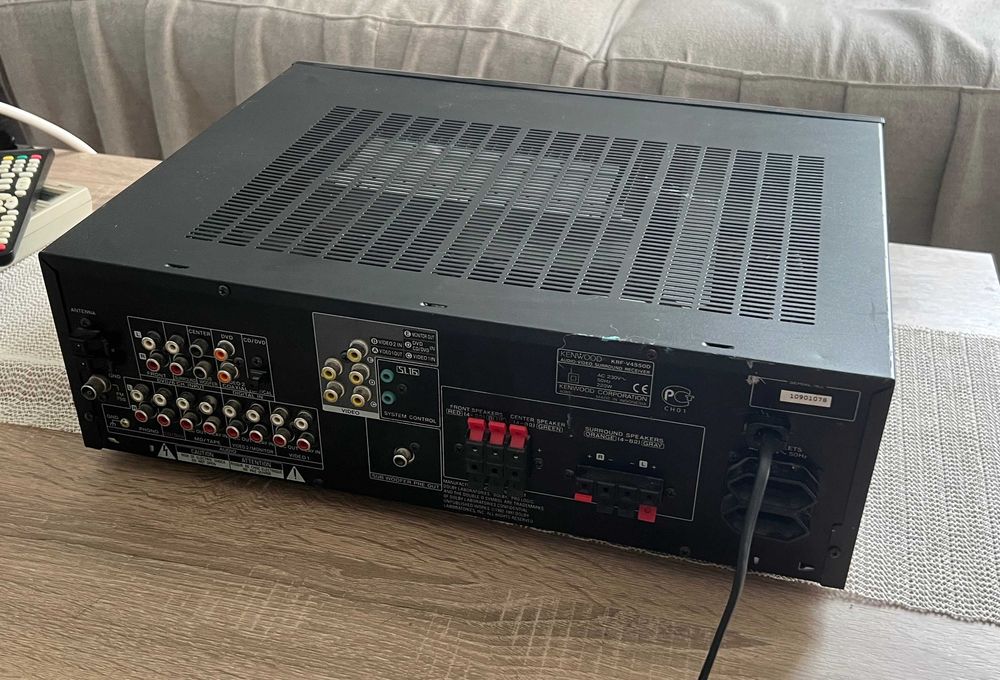 Kenwood KRF-V4550D  Receiver audio-video Dolby Digital 5.1 80W canal
