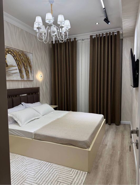 2 комнатная  Новостройка 53м² Яккасарай Пирамит Тавер, Бобура