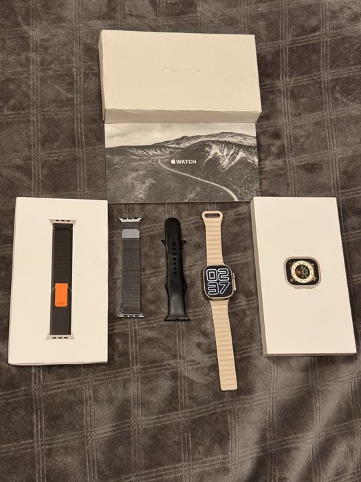Apple watch ultra 49mm titanium