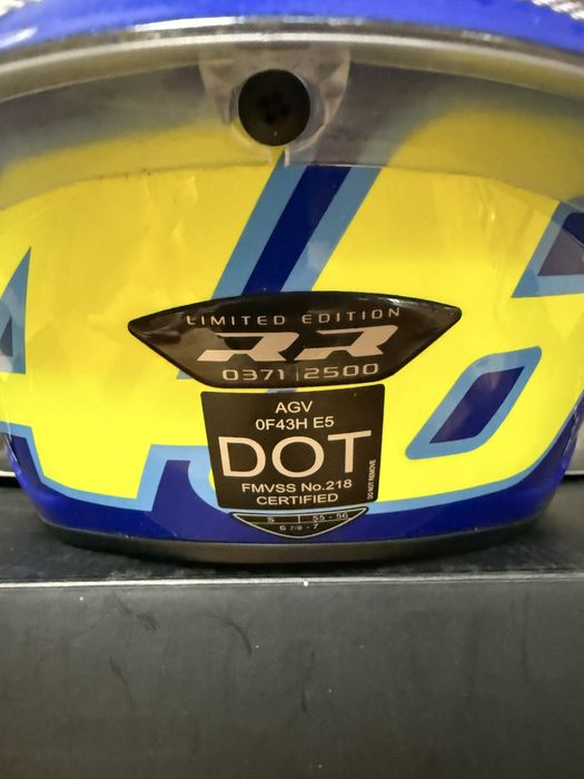 AGV Pista GP RR - Rossi Limited helmets - S / М / L