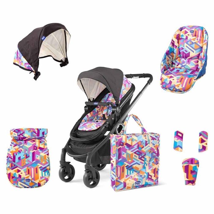 Коляска 2в1 chicco urban big city