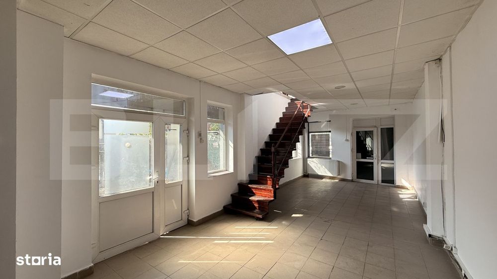Spatiu comercial P + E + M, 308 mp utili, zona Medicina Veche