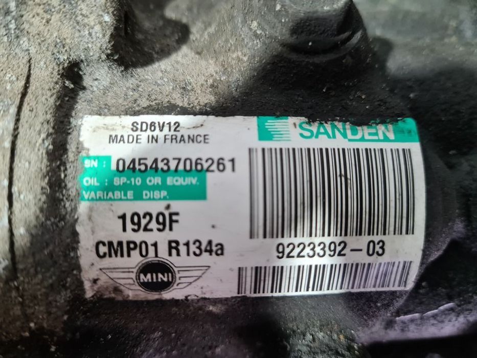 Compresor clima Mini Countryman 1.6 B 2010 - 2014 N16B16A (1088) 04553706261