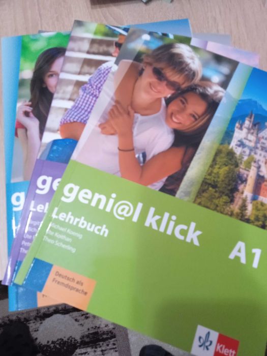 Учебници по немски език "GENIAL KLICK"