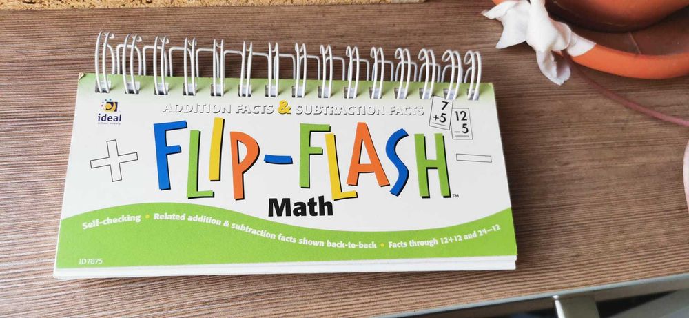 1-100 Activity Book. Flashcards"Flip Flash Math- adunare. WIPE-OFF