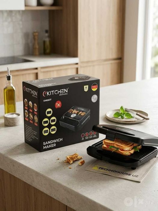 Многофункциональная вафельница-мультимейкер 5 в 1  Kitchen