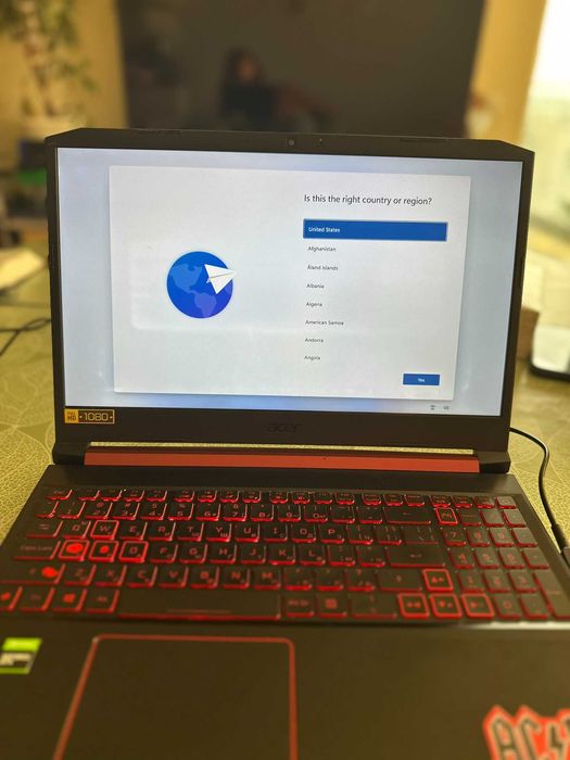 Acer Nitro 5 AN515-54 | i7-9750H | 16GB RAM | GTX 1050 | SSD + 1TB