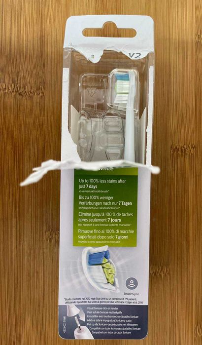 Резервни глави Philips Sonicare - Optimal White - 6 бр.