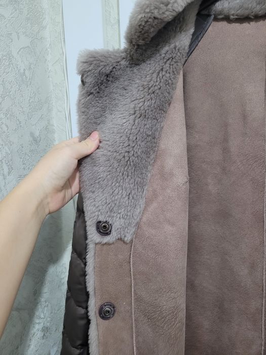 Продам шубку графит