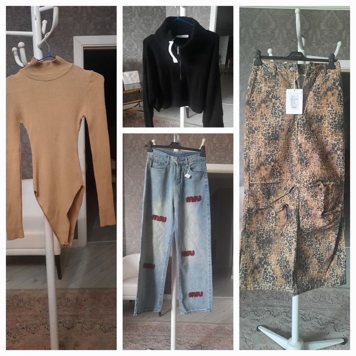 Лонгслив и кроп топы