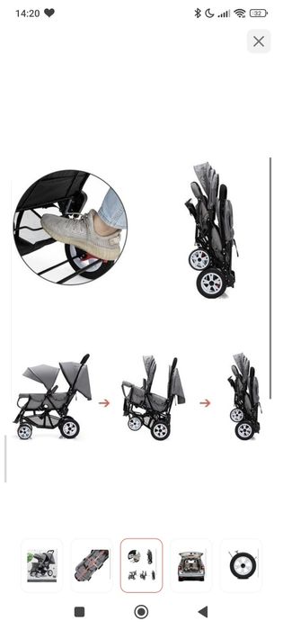 Продам коляску для погодок