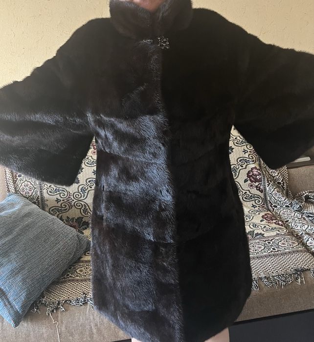 норковая шуба !!