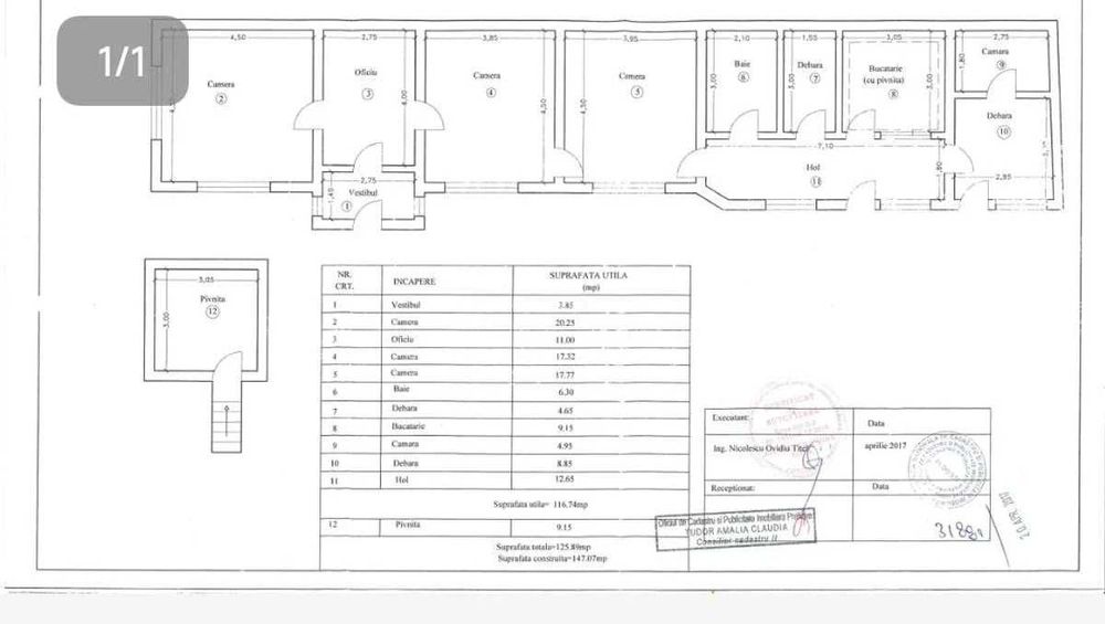 Casă 4 camere Ploiesti Sud ,Comision 0%,Teren 342 mp
