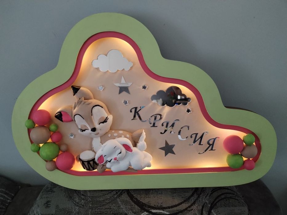 3D нощни лампи за деца