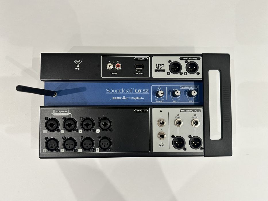 Soundcraft Ui12 mixer digital WiFi 12 canale