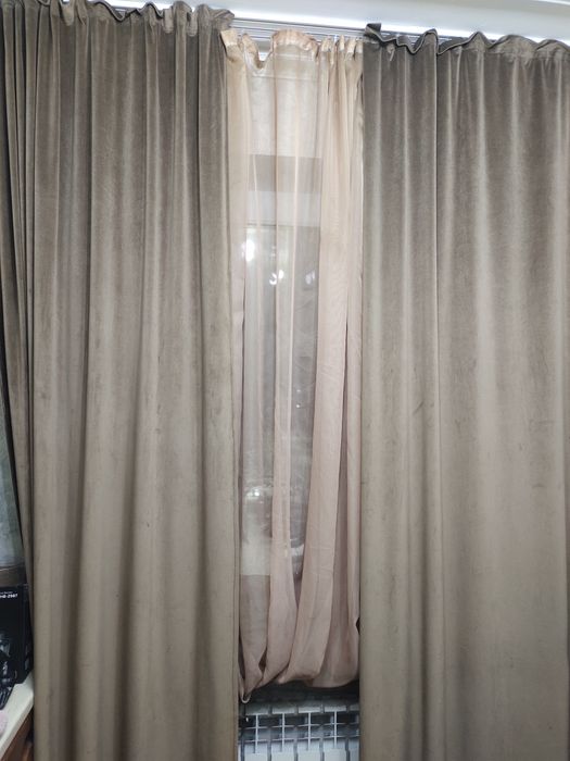 Продам шторы и тюль