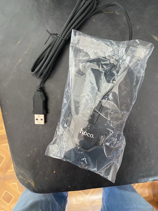 Мышь проводная новая