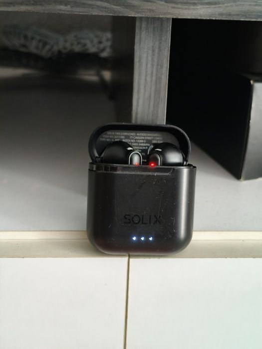 Căști Wireless Negre Solix
