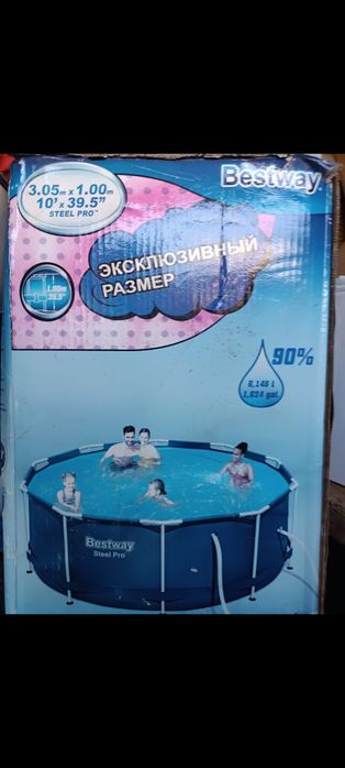 Продам каркасный бассейн.