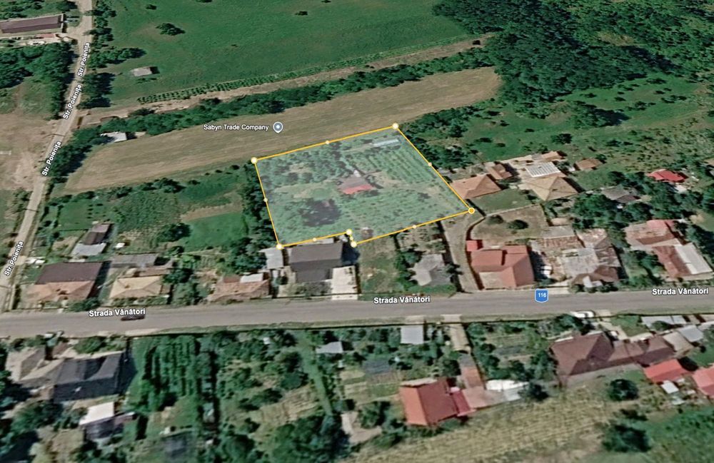 Teren intravilan Tisești, Târgu Ocna - 2.653 mp