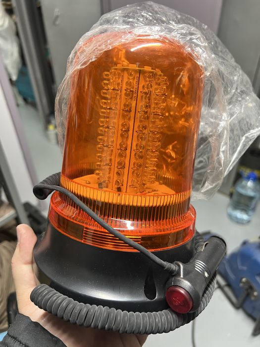 Girodar Led 12/24 v cu suport magnetic