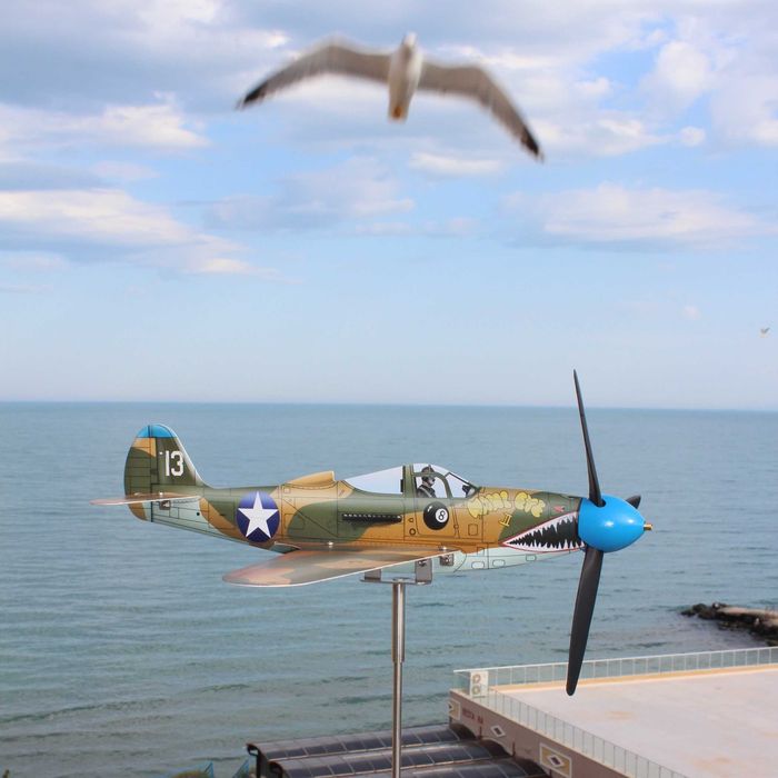 Инокс Ветропоказател изтребител Bell P39 Airacobra USA ръчно изработен