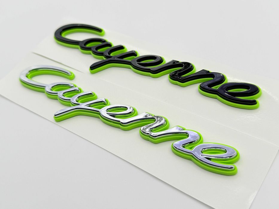 Emblema Compatibila PORSCHE Cayenne Hybrid negru