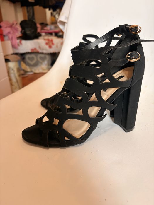 Sandale dama negre