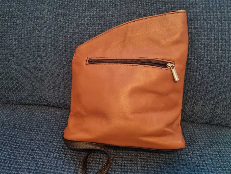 Дамска чанта Vera Pelle естествена кожа