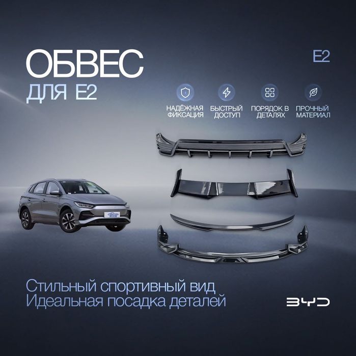 Бодикит (обвес) для BYD E2